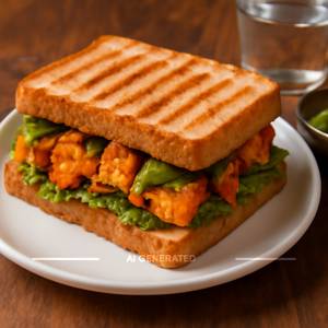 Paneer Tikka Sandwich