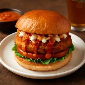 Cheese Peri Peri Burger