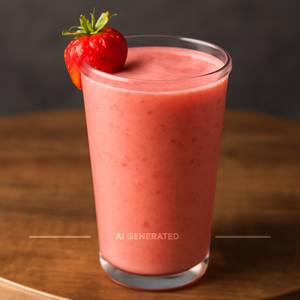 Strawberry Smoothie .