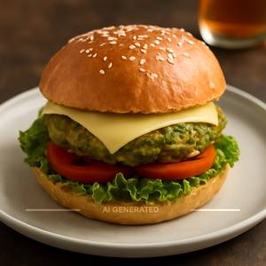 Veggie Cheese Burger