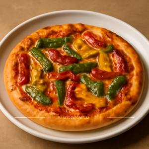 Capsicum pizza [7 inches]