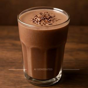 Chocolate Smoothie .