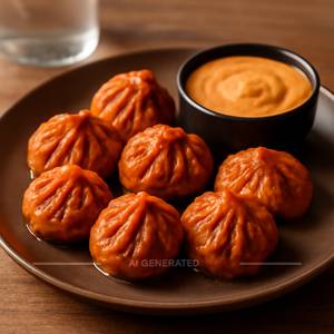 Paneer Peri Peri Momos