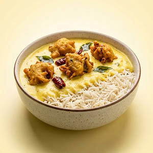 Kadhi Pakora Rice