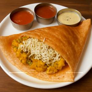 Cheese Bhaji Dosa