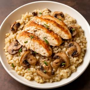 Chicken Mushroom Risotto