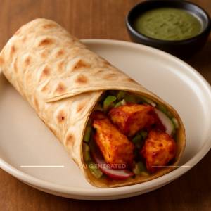 Tandoori Paneer Wrap