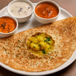 Rava Masala Dosa