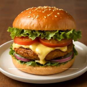 Veg Cheese Burger