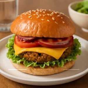 Veg Cheese Burger