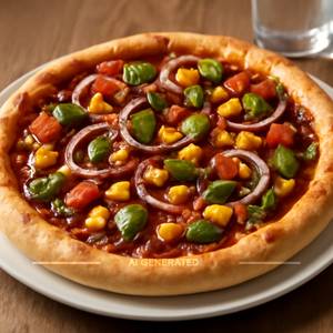 Barbeque Veg Pizza