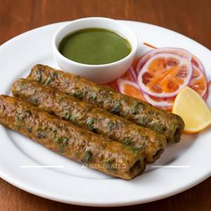 Veg seekh kebab
