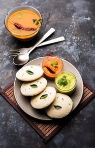 Idli (2pcs) Samber Chatney