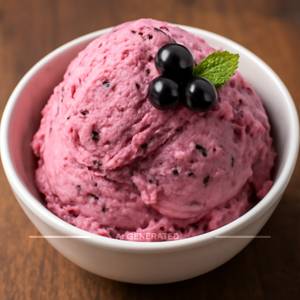 Blackcurrant Ice Cream