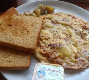 Egg fritata with veggies