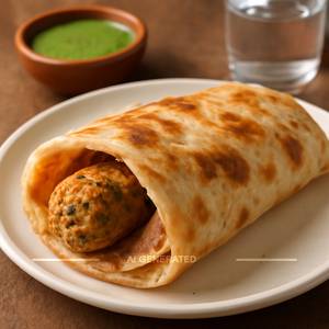 Chicken Seekh Paratha