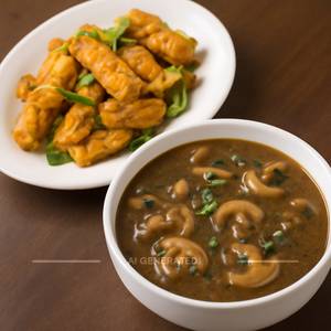 Paneer Majestic+Mushroom Kali Mirch