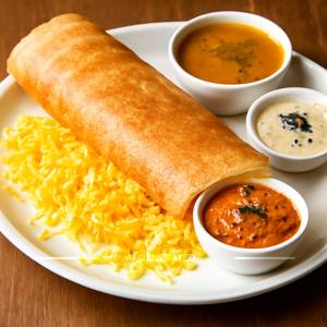 Cheese Paneer Plain Dosa