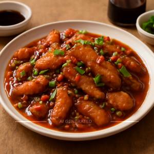 Crispy Fish In Hot Garlic Sauce