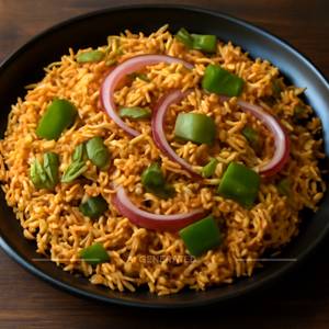 Onion Chilli Pulao