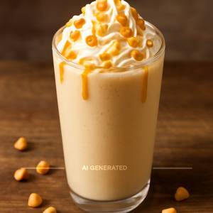 Butterscotch milkshake