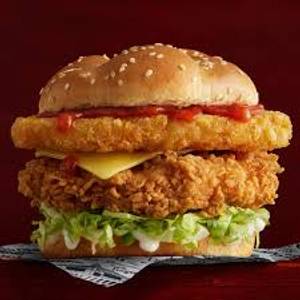 Chicken Tower Burger