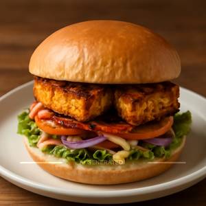 Paneer Shawarma Burger