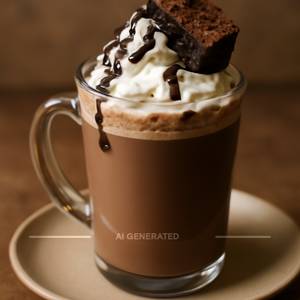 Brownie hot chocolate