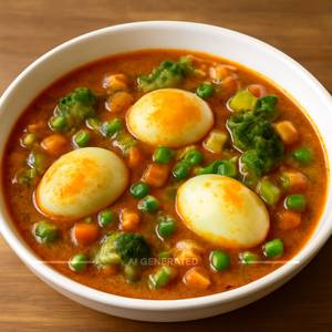 Veg Egg Curry