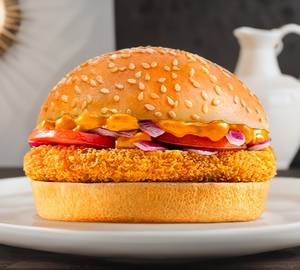 Crispy SPINACH CORN BURGER