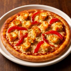 Paneer Red Paprika Pizza [7 inches]