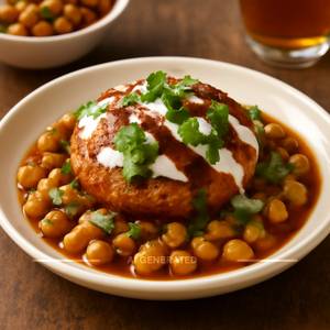 Chole Tikki Chaat