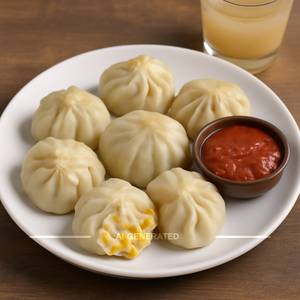 Cheese Corn Steam Momos
