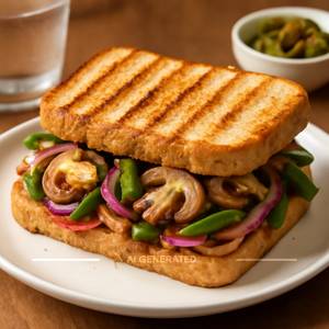 Garden fresh sandwich