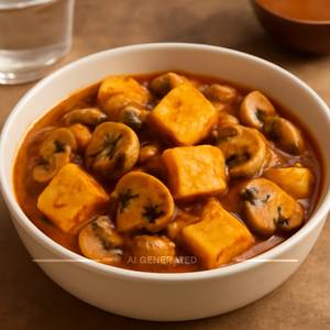 Mushroom Paneer