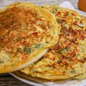 Egg Parantha Fry