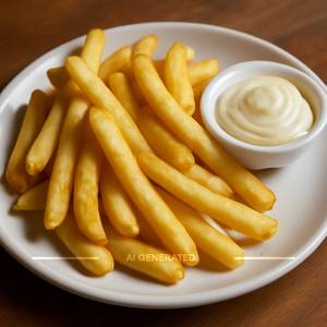 French Fries With Mayonnaise