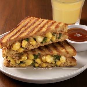 Paneer Cheese Corn  Sandwich