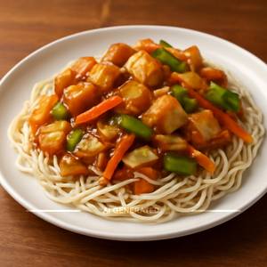 Chicken American Chop suey
