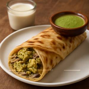Afghani Paneer Roll