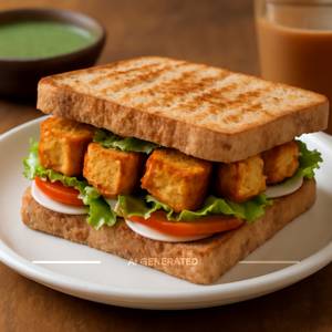 Paneer tikka sandwich