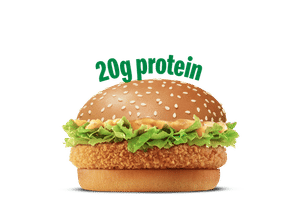 Crispy Veggie Burger Protein Plus (2 Slices)