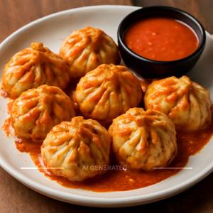 Veg Peri Peri Momos