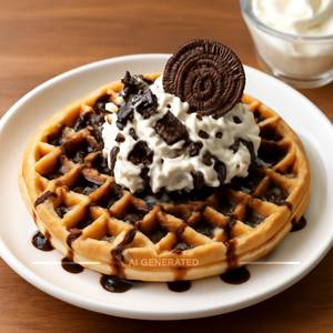 Cookies And Cream Waffle