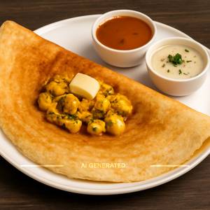 Butter Paneer Dosa
