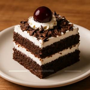 Black forest pastry