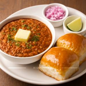 Butter Pav Bhaji