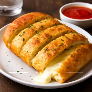 Cheese Stuffed Garlic Bread