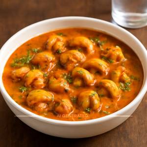 Mushroom tikka masala