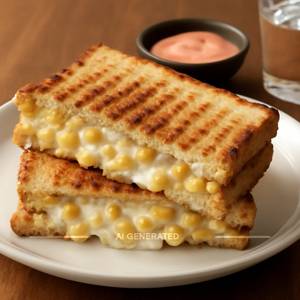 Cheese Corn Grilled Sandwich